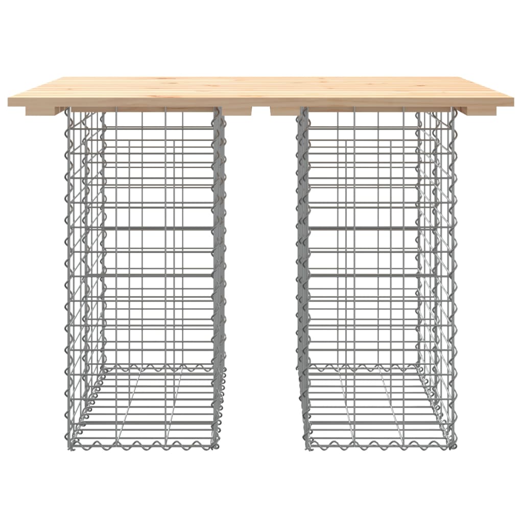 Tuinbank schanskorfontwerp 100x70x72 cm geïmpregneerd hout