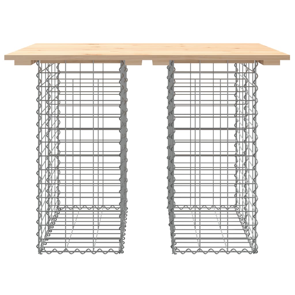 Tuinbank schanskorfontwerp 100x70x72 cm geïmpregneerd hout