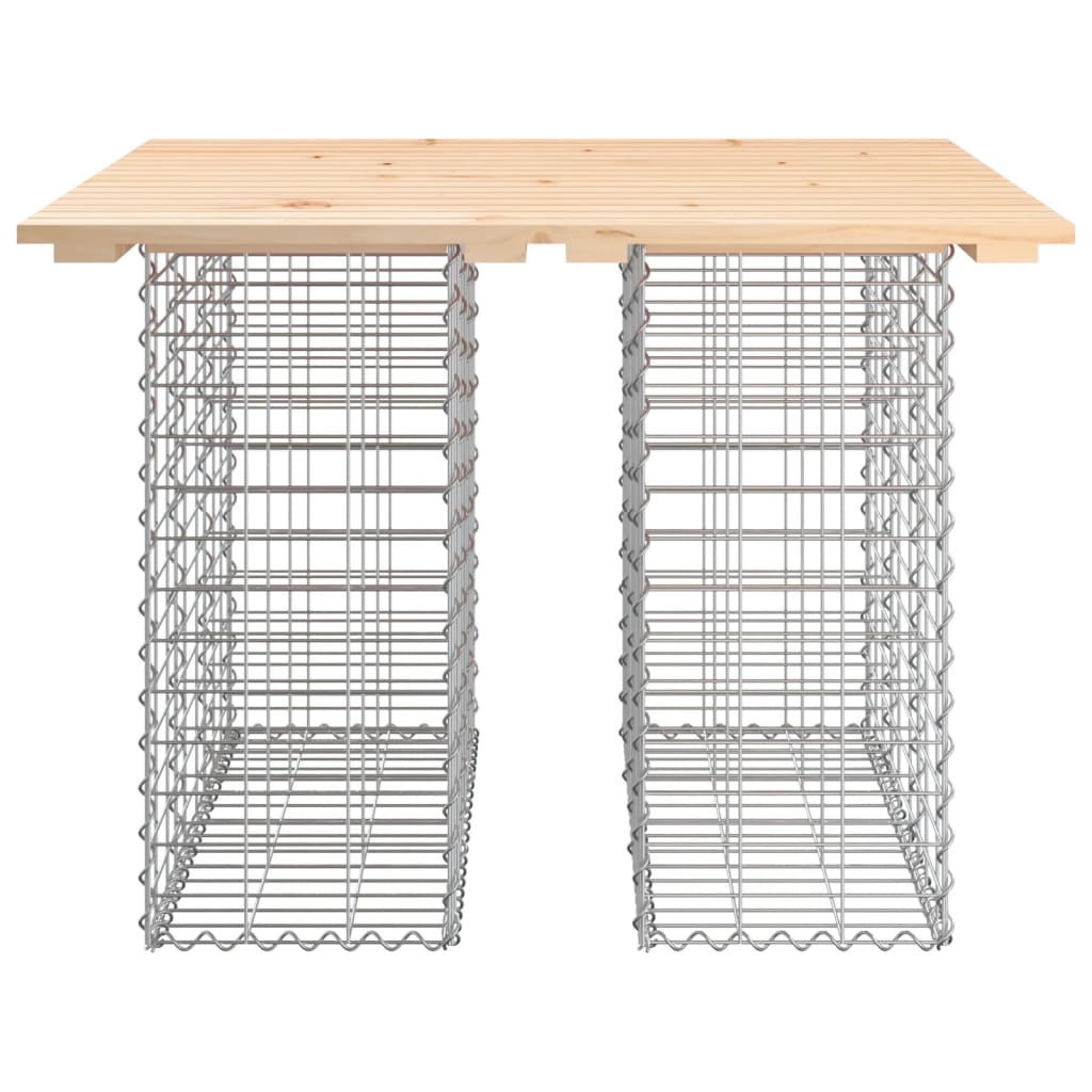 Tuinbank schanskorfontwerp 100x70x72 cm geïmpregneerd hout