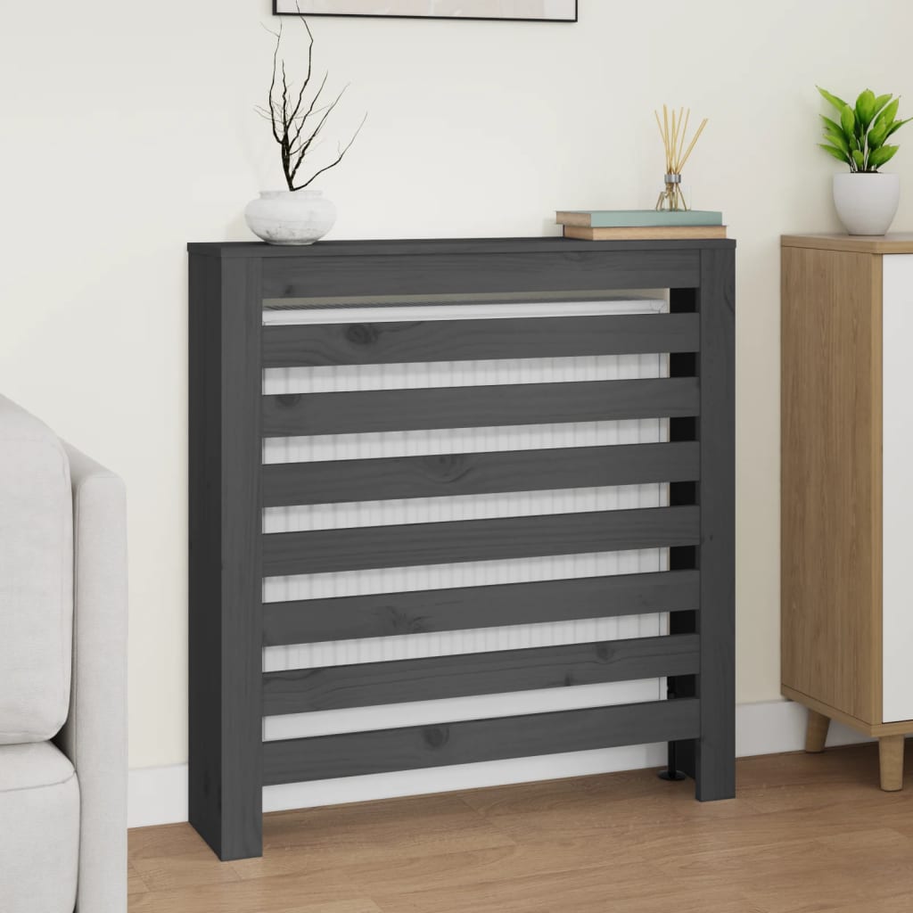 Radiatorombouw 169x19x84 cm massief grenenhout