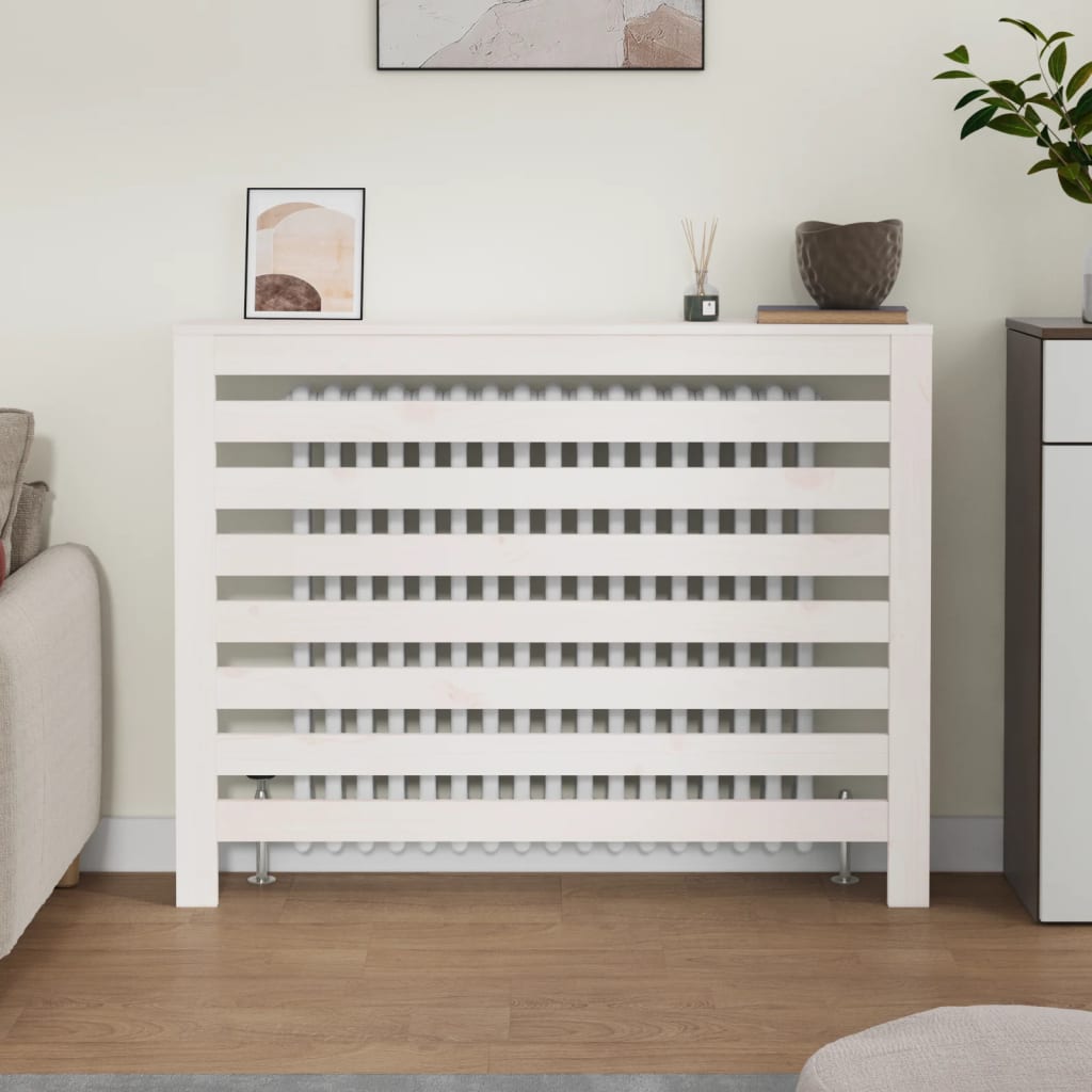 Radiatorombouw 169x19x84 cm massief grenenhout