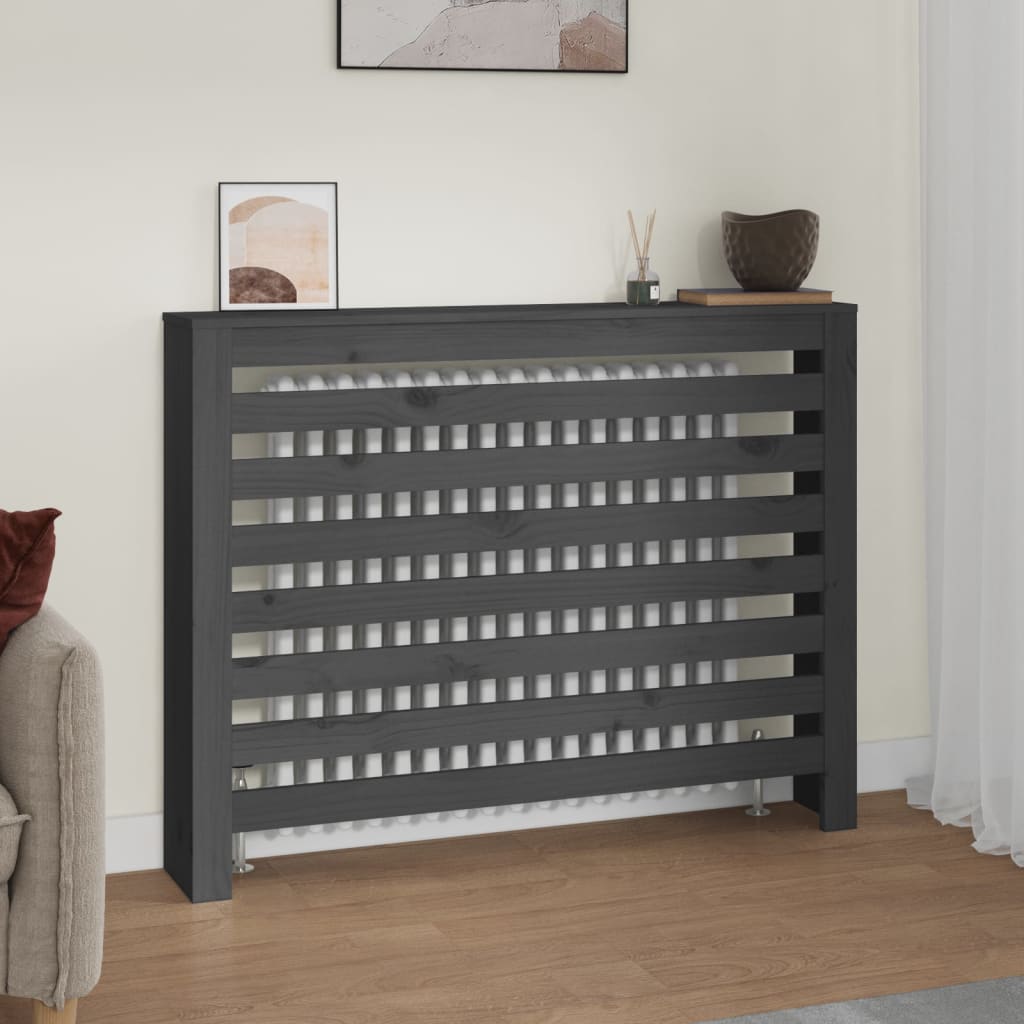 Radiatorombouw 79,5x19x84 cm massief grenenhout