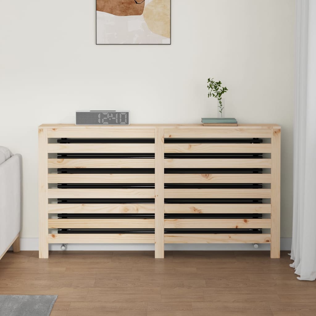 Radiatorombouw 169x19x84 cm massief grenenhout