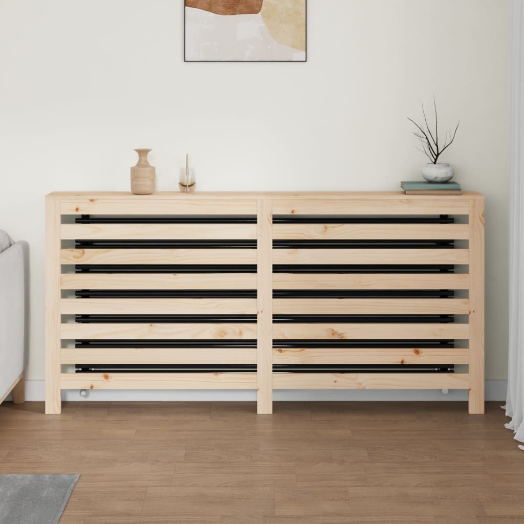 Radiatorombouw 169x19x84 cm massief grenenhout