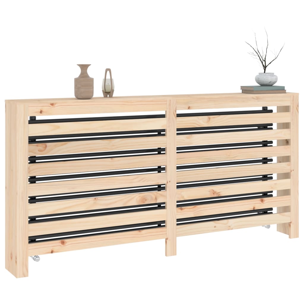 Radiatorombouw 79,5x19x84 cm massief grenenhout