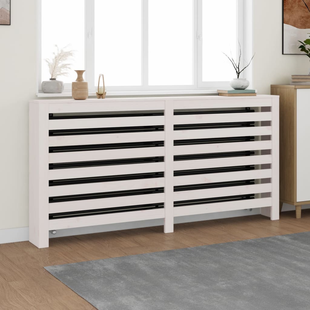 Radiatorombouw 169x19x84 cm massief grenenhout