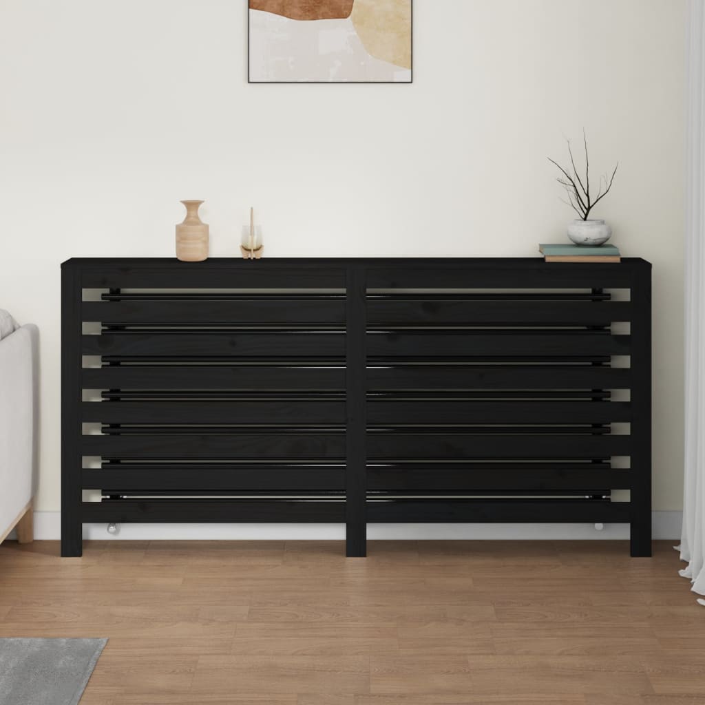 Radiatorombouw 169x19x84 cm massief grenenhout