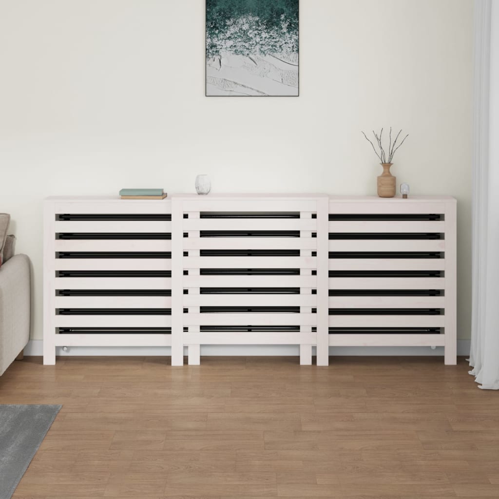 Radiatorombouw 79,5x19x84 cm massief grenenhout