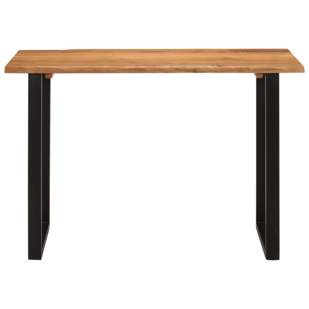 Dining table 110x50x76 cm solid acacia wood