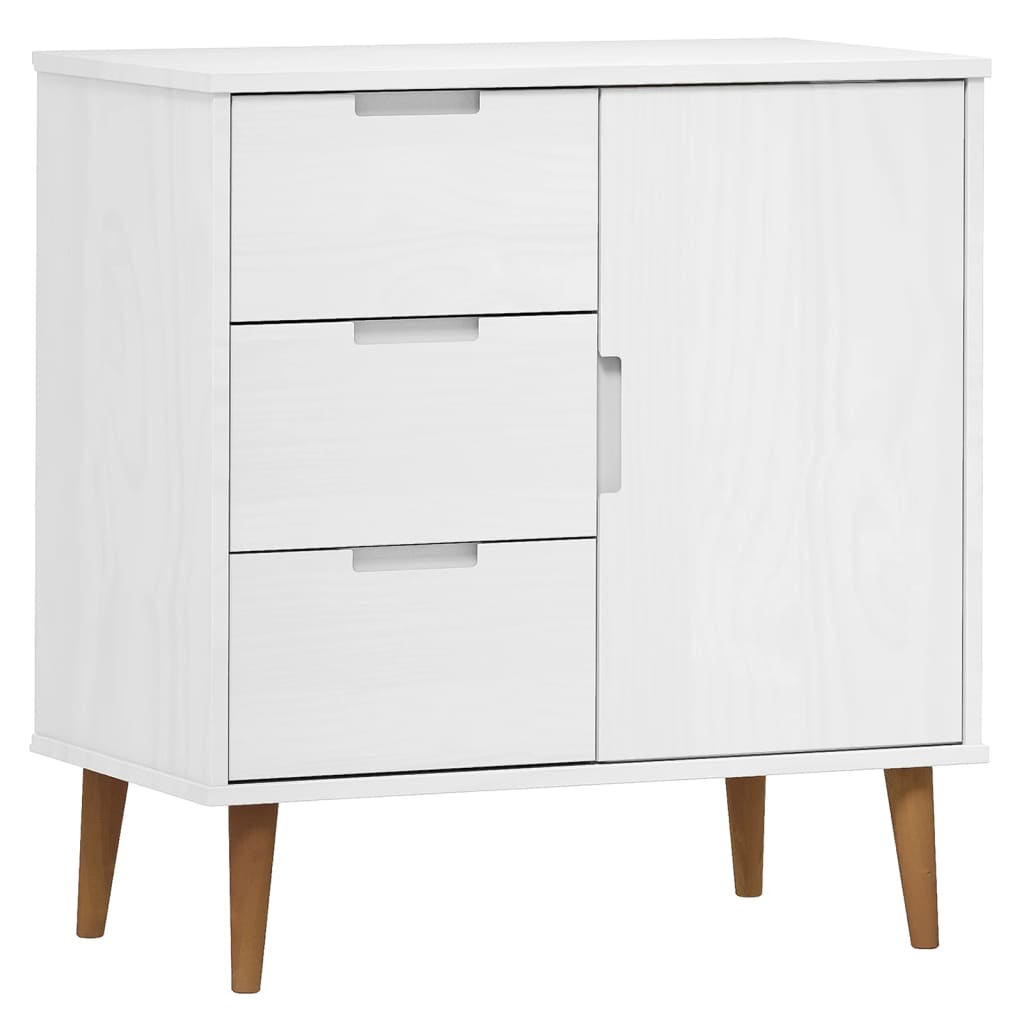 Dressoir MOLDE 76,5x40x80 cm massief grenenhout