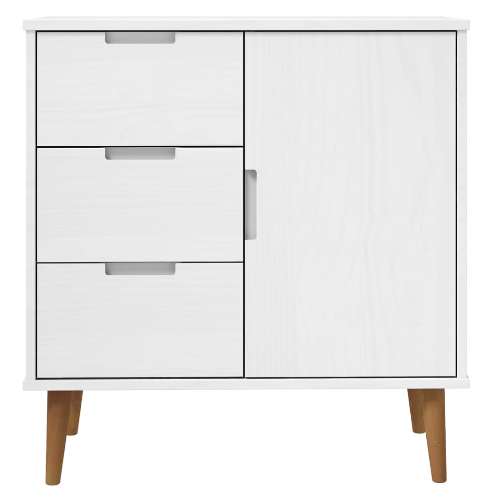 Dressoir MOLDE 76,5x40x80 cm massief grenenhout