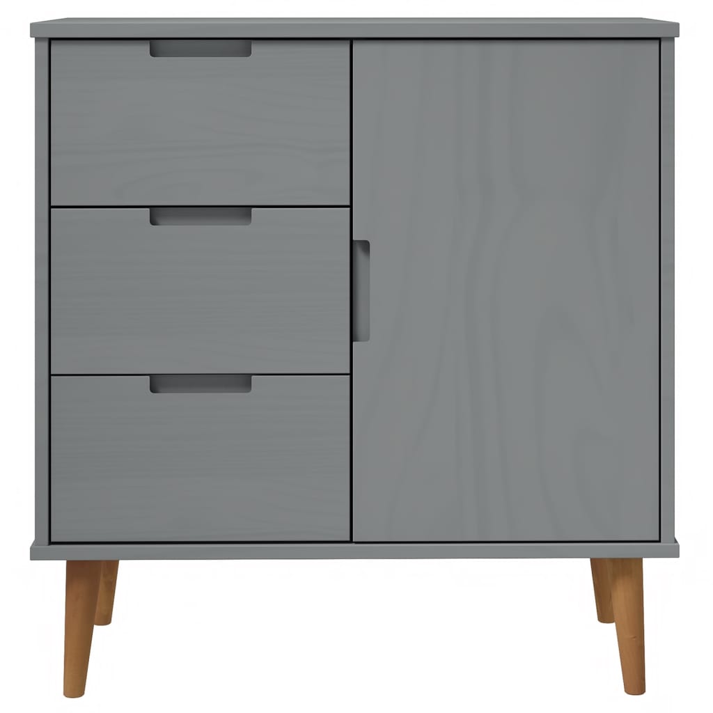 Dressoir MOLDE 76,5x40x80 cm massief grenenhout