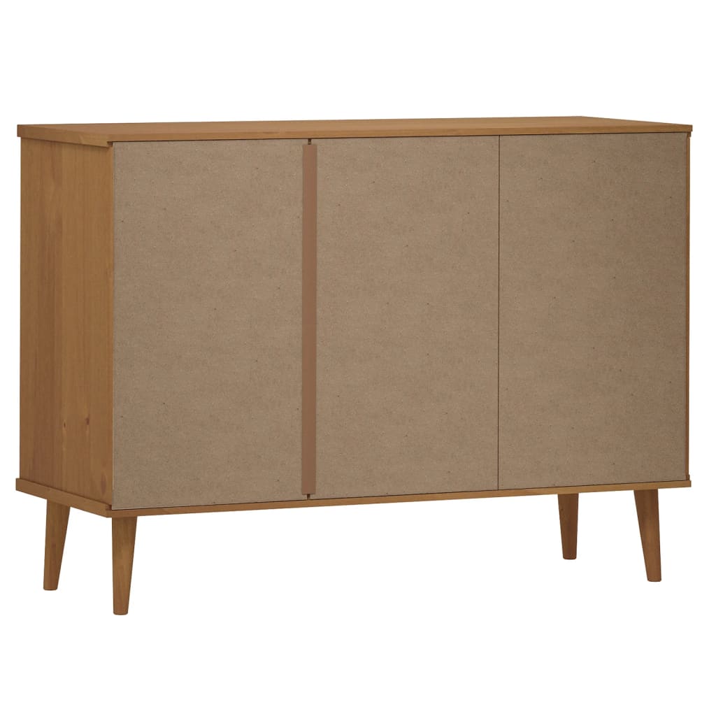 Dressoir MOLDE 113x40x80 cm massief grenenhout