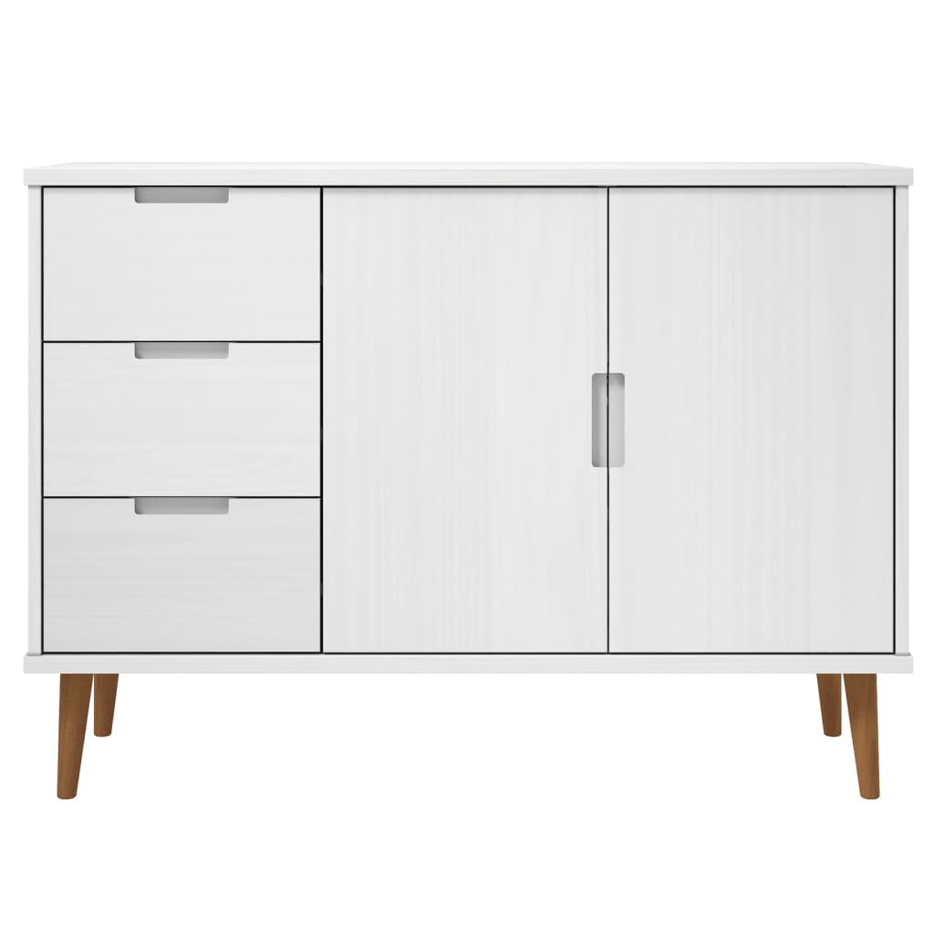 Dressoir MOLDE 113x40x80 cm massief grenenhout