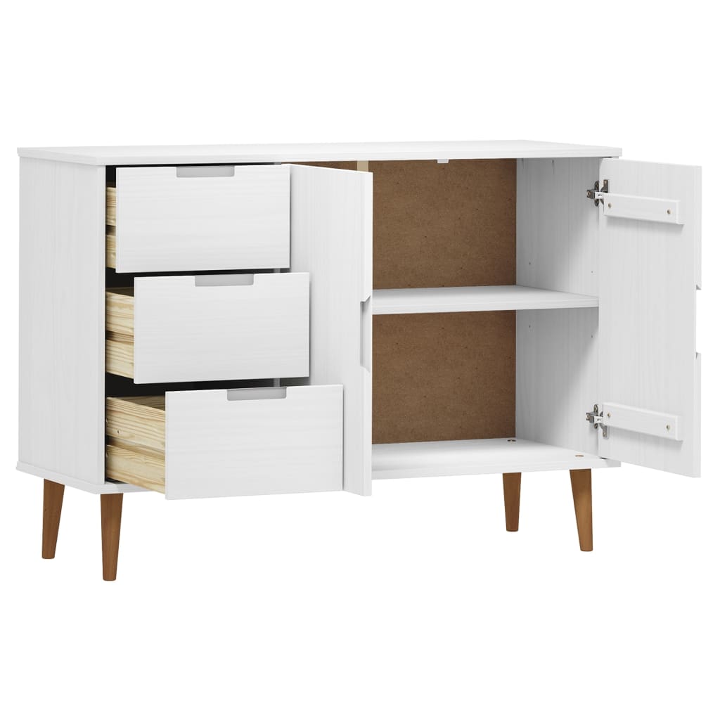 Dressoir MOLDE 113x40x80 cm massief grenenhout