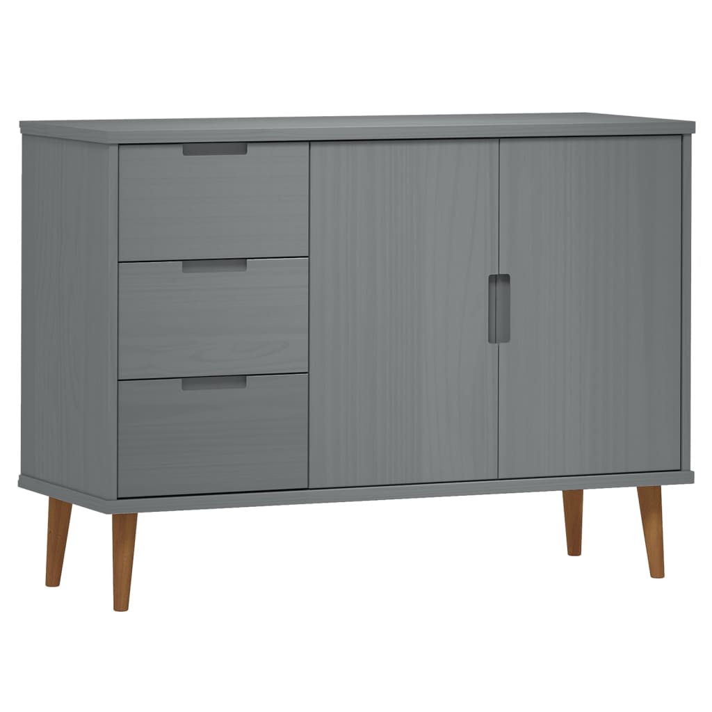 Dressoir MOLDE 113x40x80 cm massief grenenhout