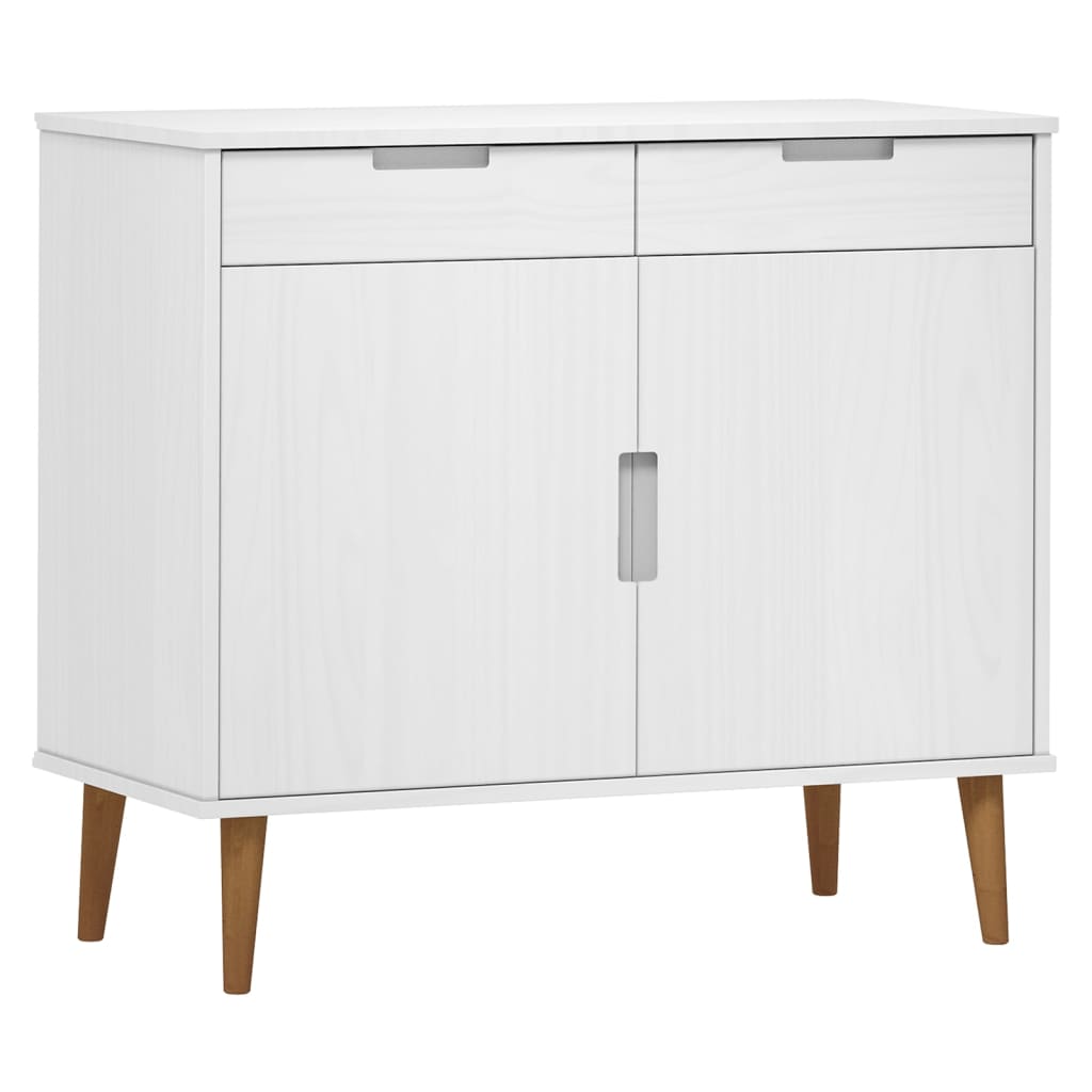 Dressoir MOLDE 90x40x80 cm massief grenenhout