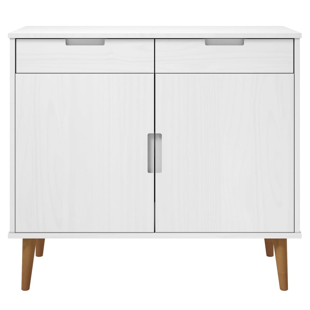 Dressoir MOLDE 90x40x80 cm massief grenenhout