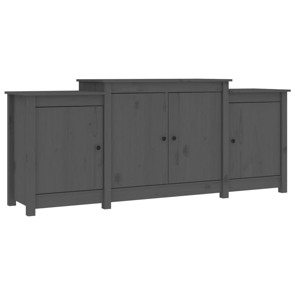 Dressoir 164x37x68 cm massief grenenhout