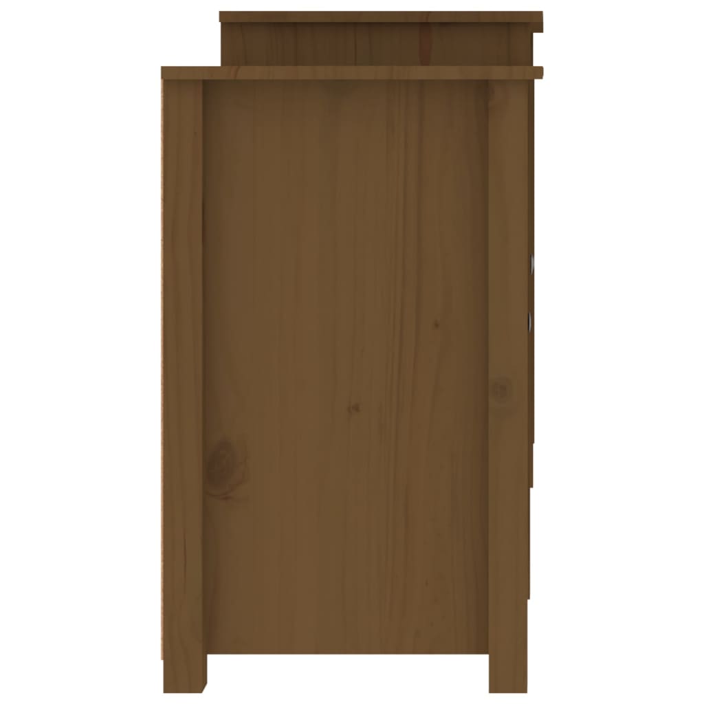 Dressoir 164x37x68 cm massief grenenhout