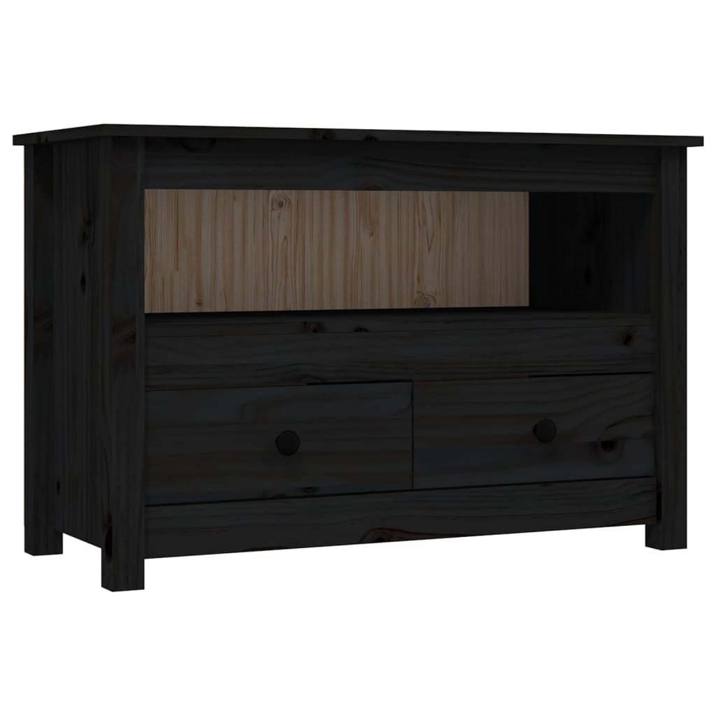 Tv-meubel 79x35x52 cm massief grenenhout