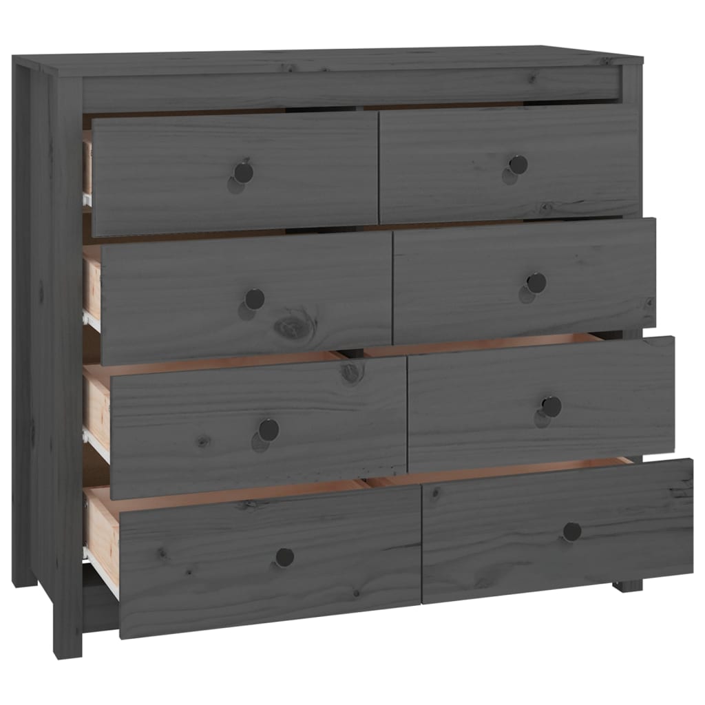 Dressoir 100x40x72 cm massief grenenhout