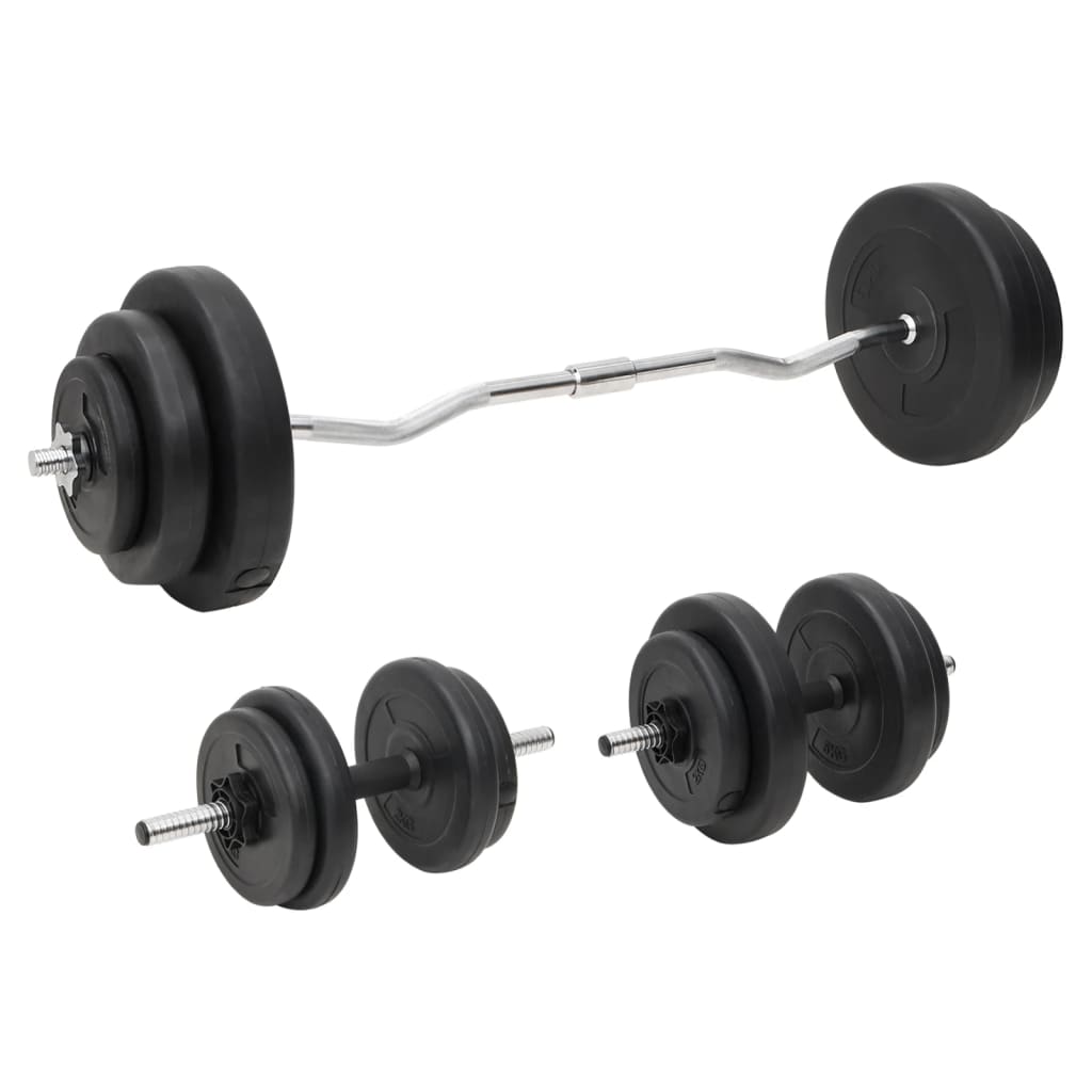 Barbell- en dumbbellset 60,5 kg