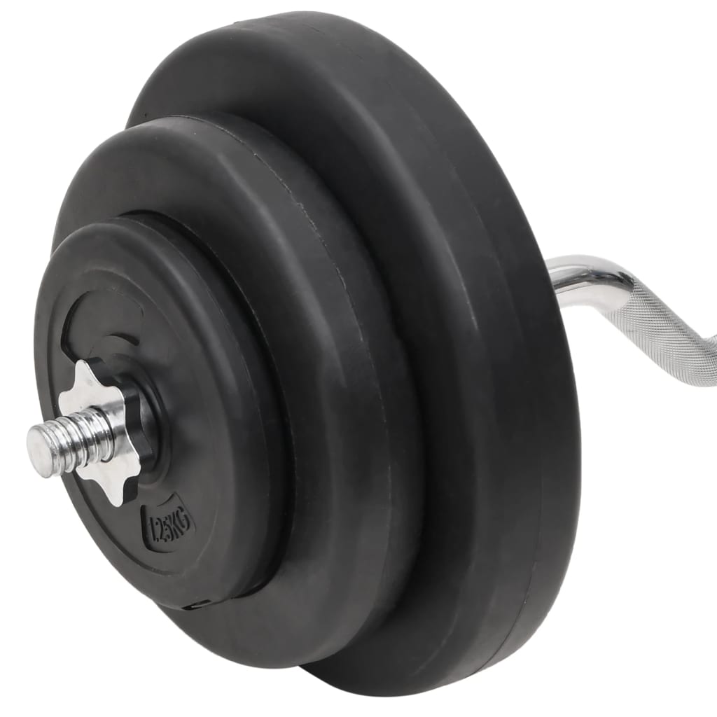 Barbell- en dumbbellset 60,5 kg