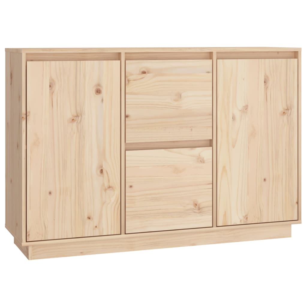 Dressoir 111x34x75 cm massief grenenhout