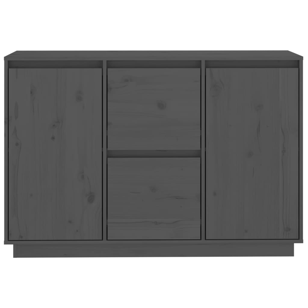 Dressoir 111x34x75 cm massief grenenhout