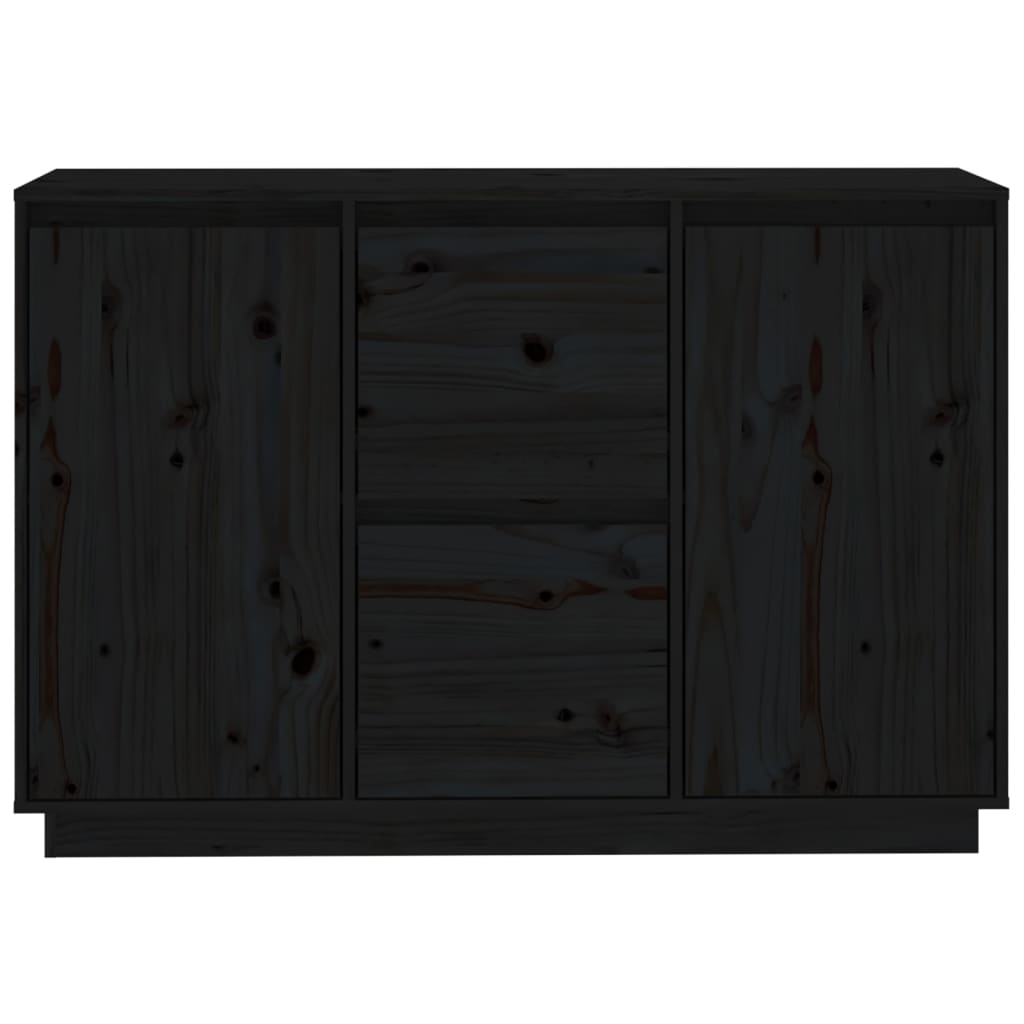 Dressoir 111x34x75 cm massief grenenhout