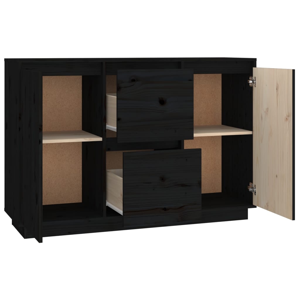 Dressoir 111x34x75 cm massief grenenhout