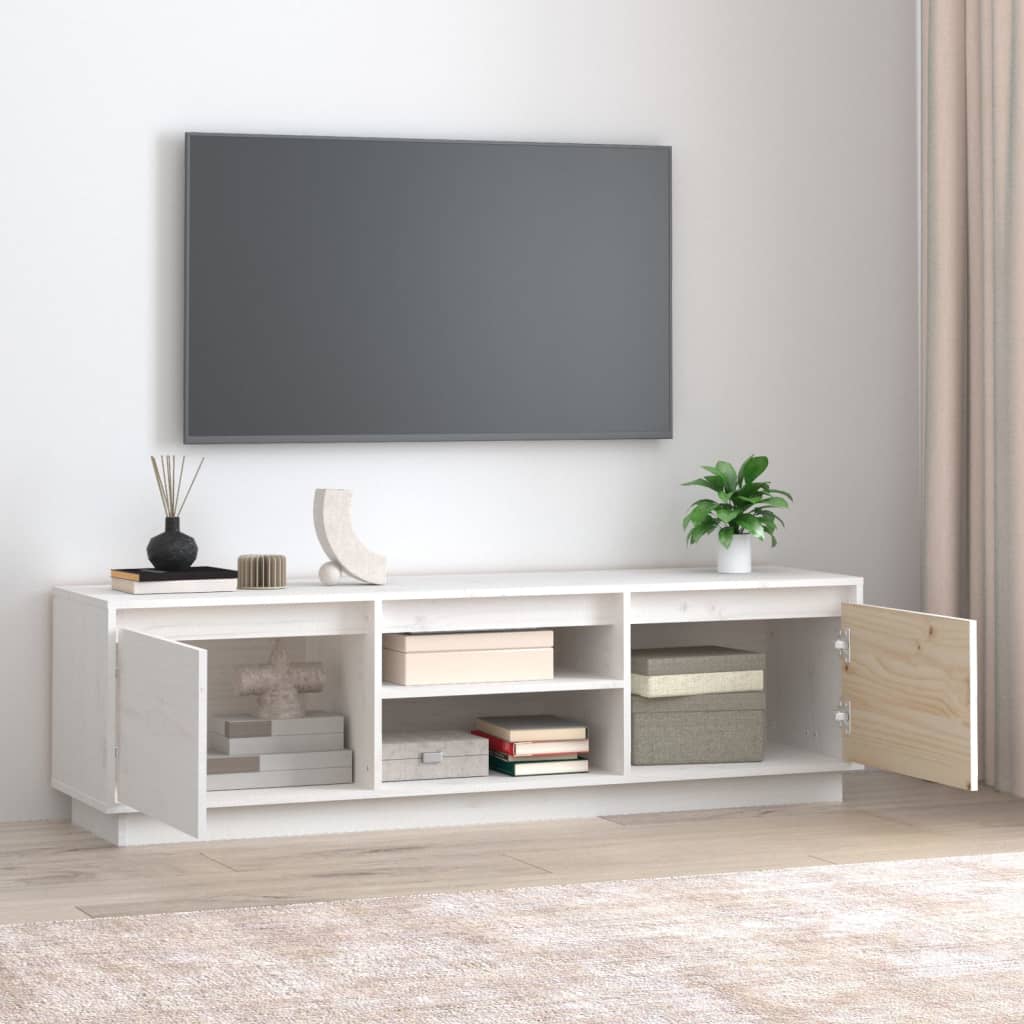 Tv-meubel 140x35x40 cm massief grenenhout