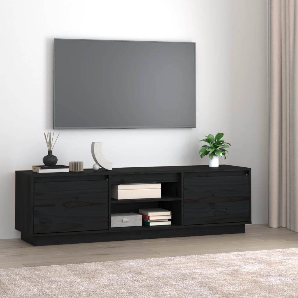 Tv-meubel 140x35x40 cm massief grenenhout