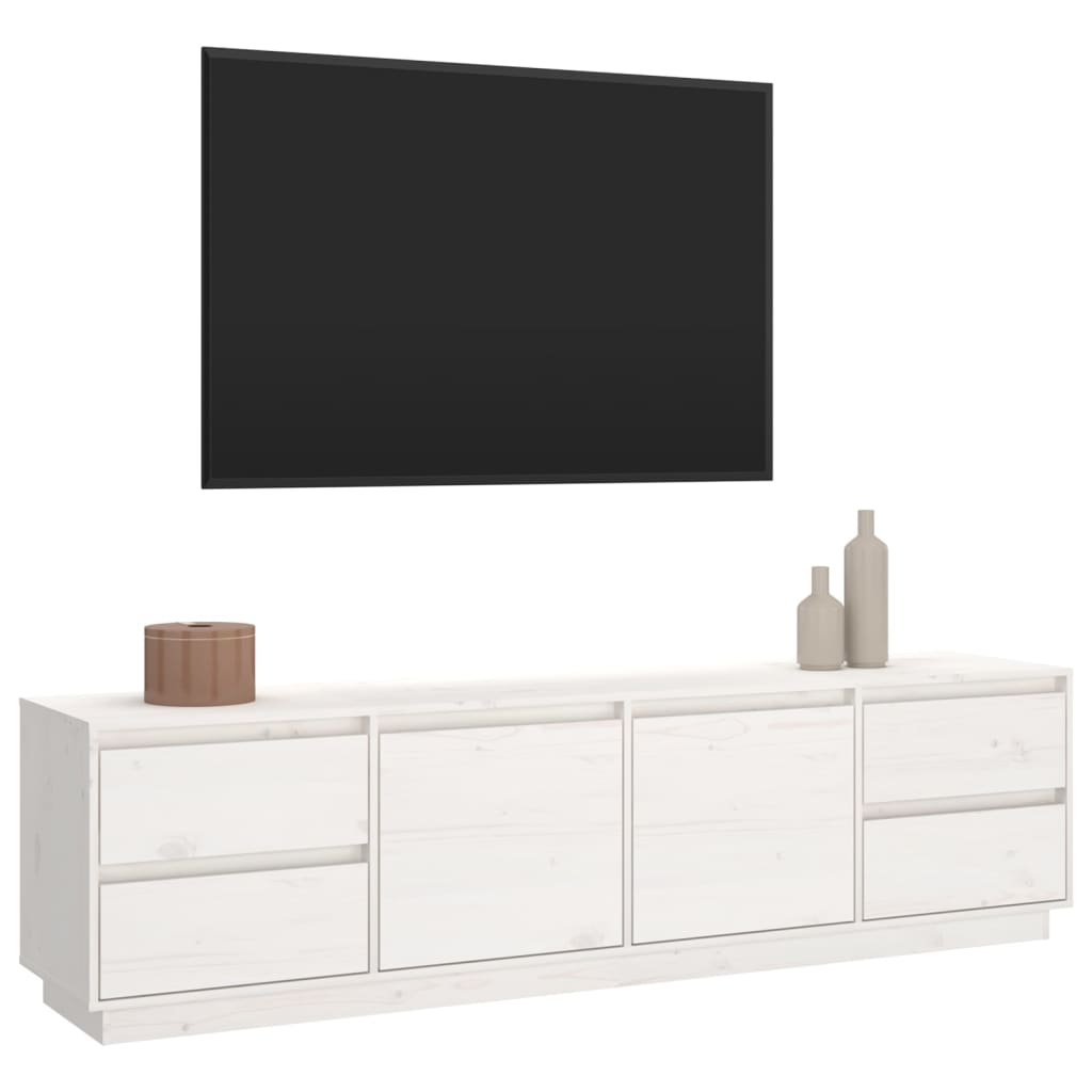 Tv-meubel 176x37x47,5 cm massief grenenhout