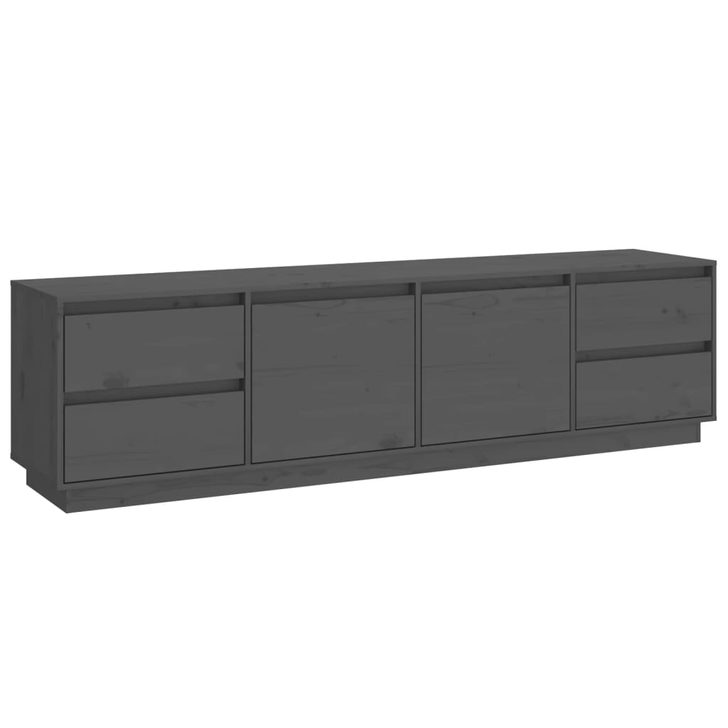 Tv-meubel 176x37x47,5 cm massief grenenhout