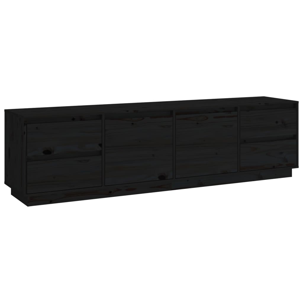 Tv-meubel 176x37x47,5 cm massief grenenhout