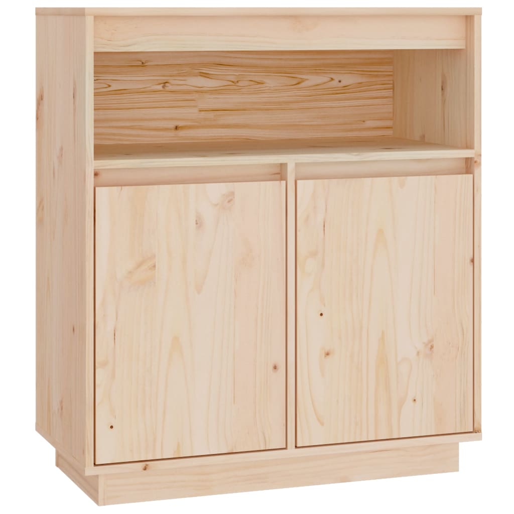 Dressoir 70x34x80 cm massief grenenhout