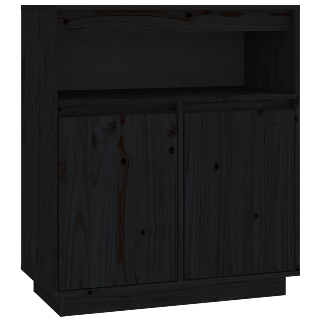 Dressoir 70x34x80 cm massief grenenhout