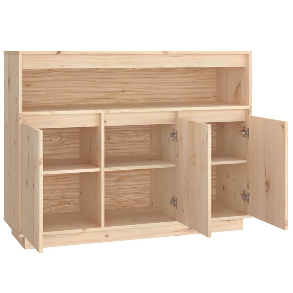 Dressoir 104,5x34x80 cm massief grenenhout