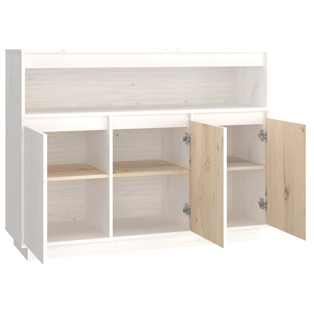 Dressoir 104,5x34x80 cm massief grenenhout