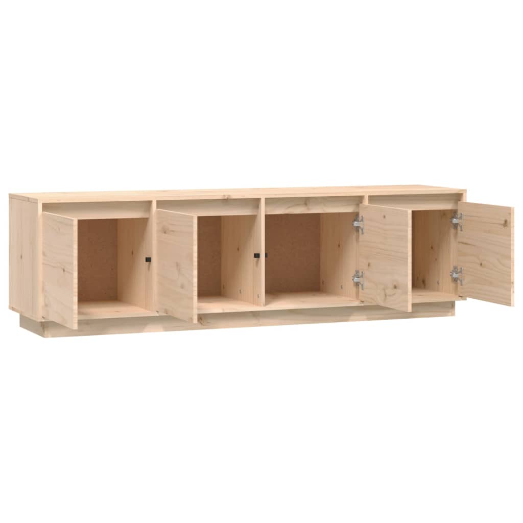 Tv-meubel 156x37x45 cm massief grenenhout