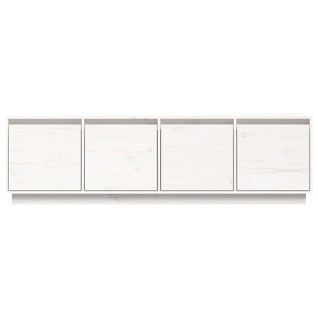 Tv-meubel 156x37x45 cm massief grenenhout