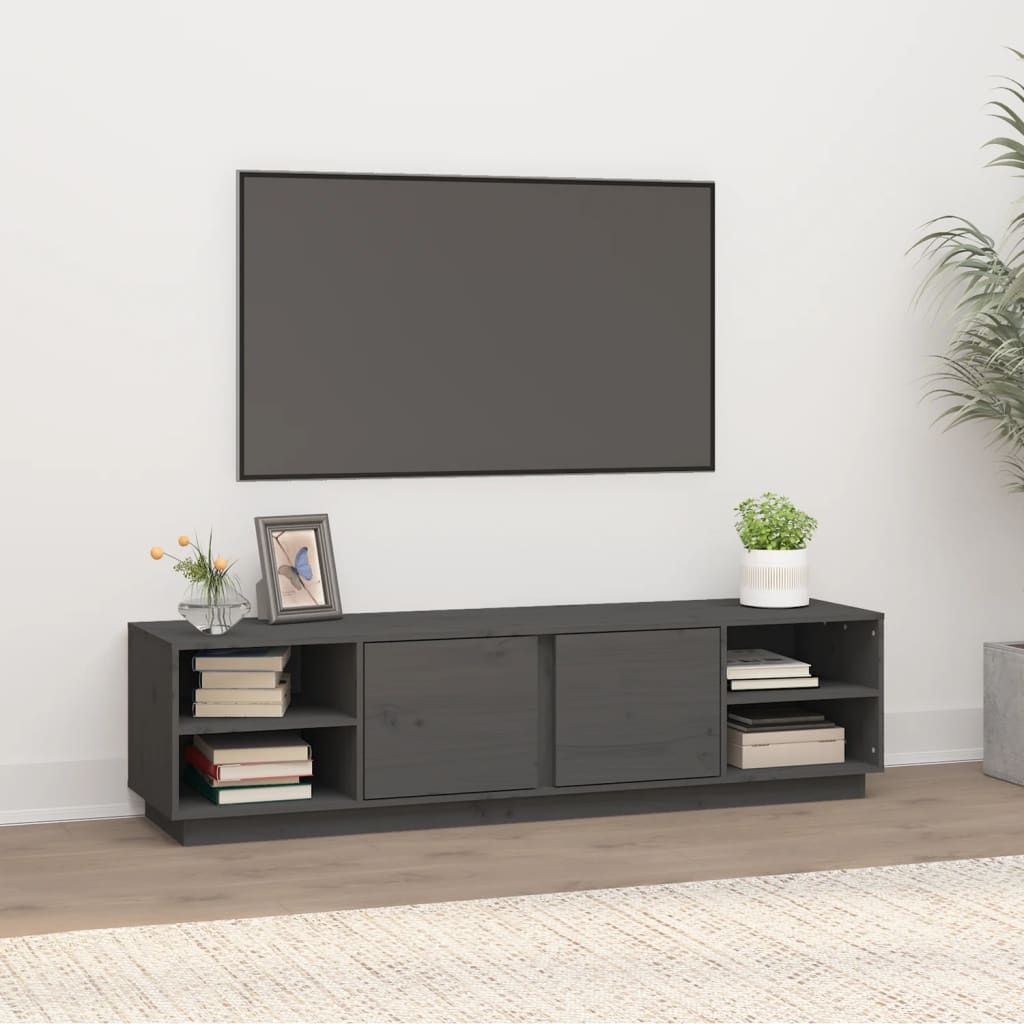 Tv-meubel 156x40x40 cm massief grenenhout