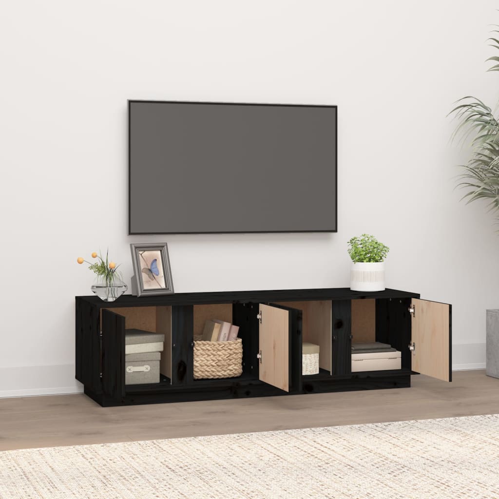 Tv-meubel 140x40x40 cm massief grenenhout