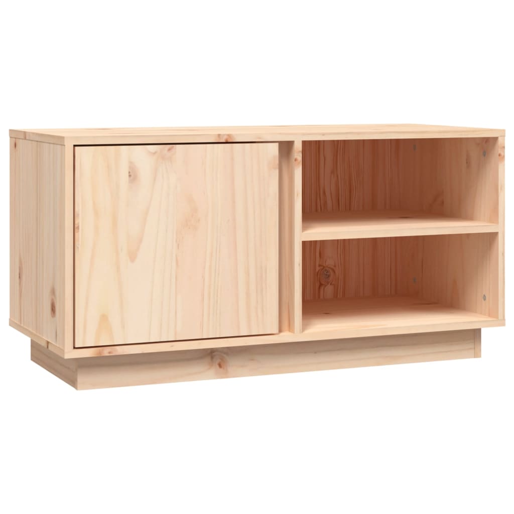 Tv-meubel 80x35x40,5 cm massief grenenhout