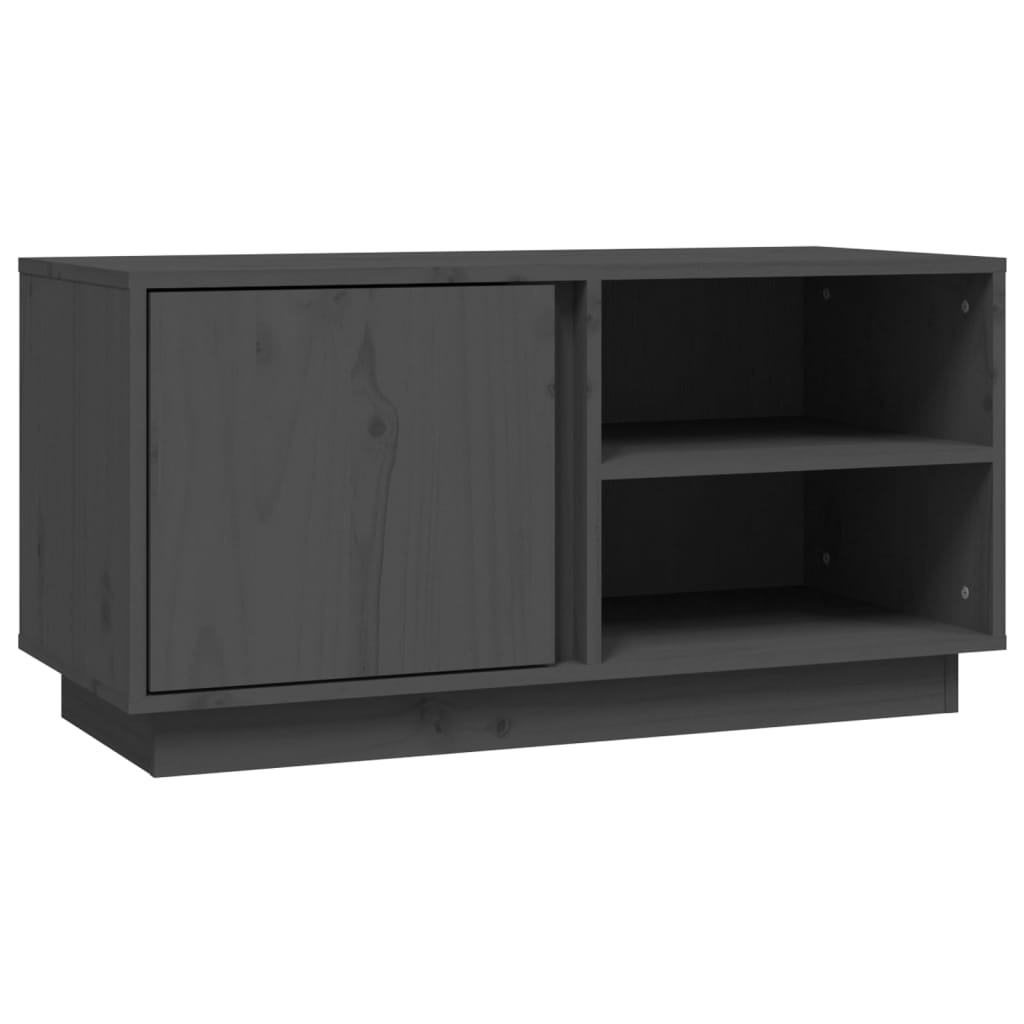 Tv-meubel 80x35x40,5 cm massief grenenhout