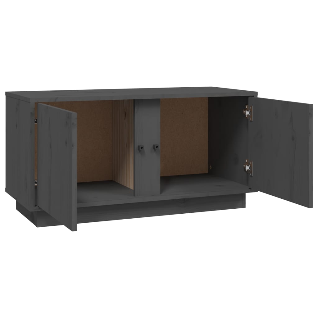 Tv-meubel 80x35x40,5 cm massief grenenhout