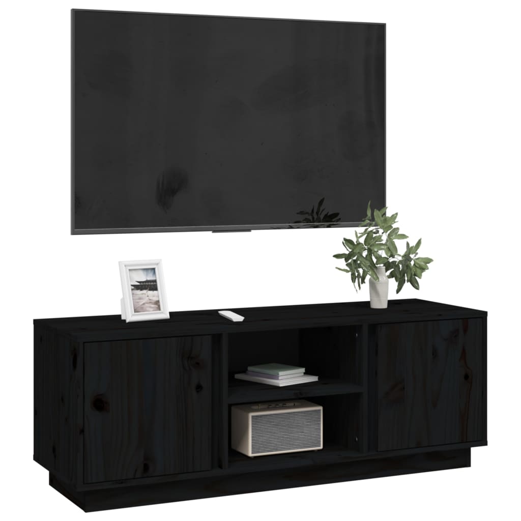 Tv-meubel 110x35x40,5 cm massief grenenhout