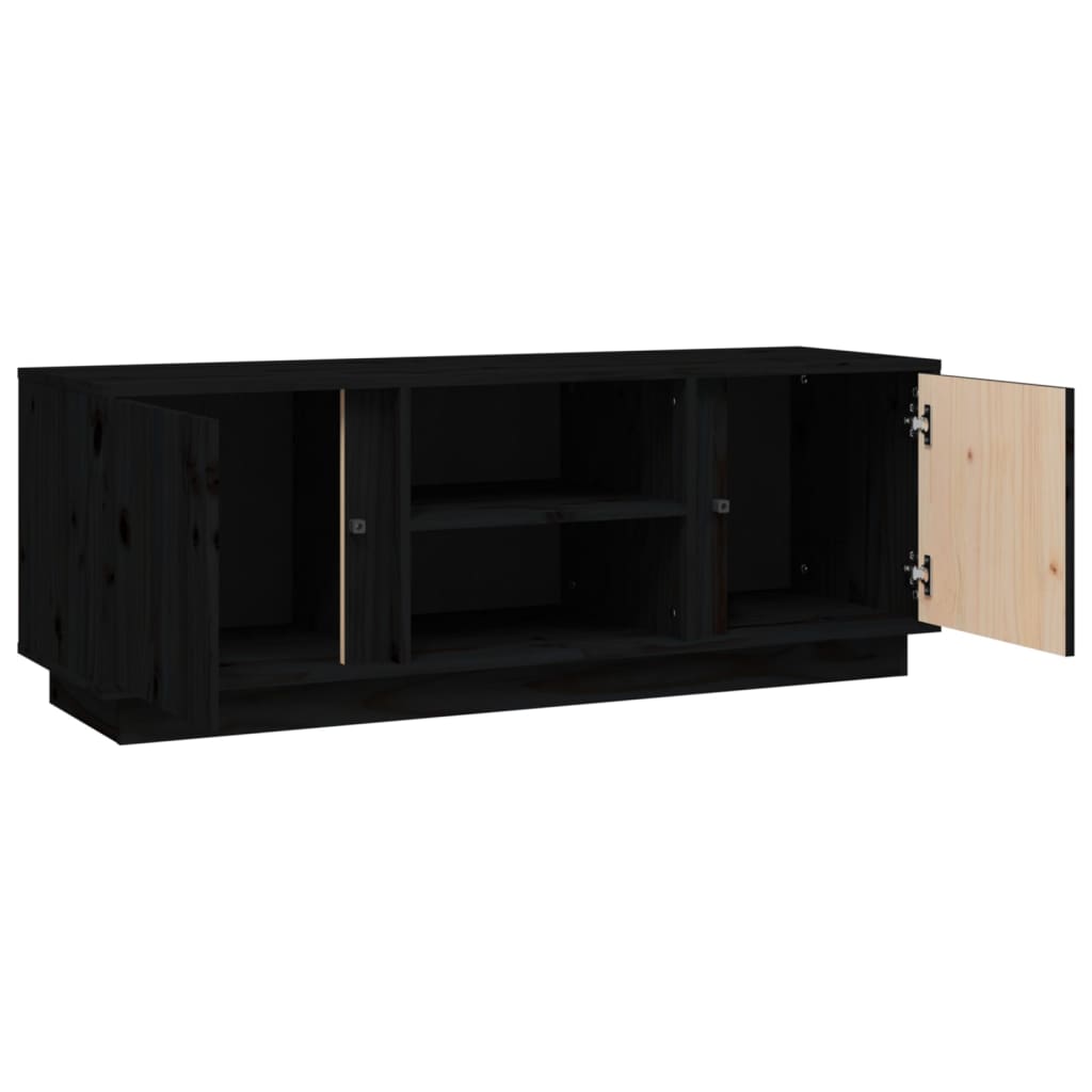 Tv-meubel 110x35x40,5 cm massief grenenhout